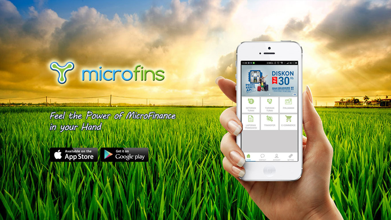 Microfins Aplikasi Mobile Banking Koperasi dan BPR