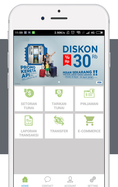 Fitur Mobile Banking Koperasi dan BPR